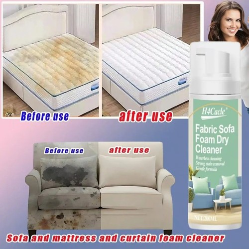 Fabric sofa foam dry cleaner - foam,