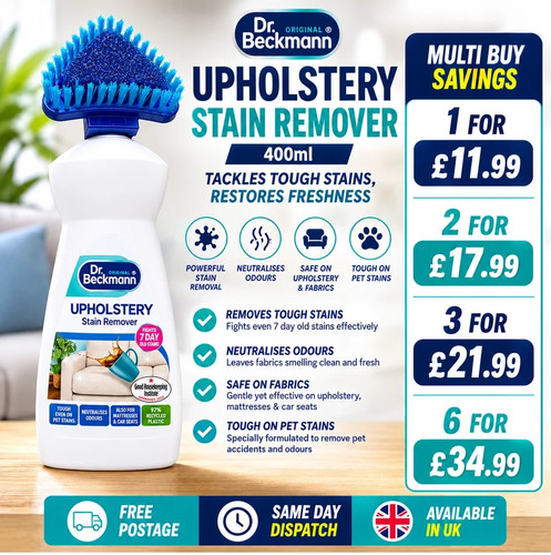 Beckmann upholstery stain - upholstery,