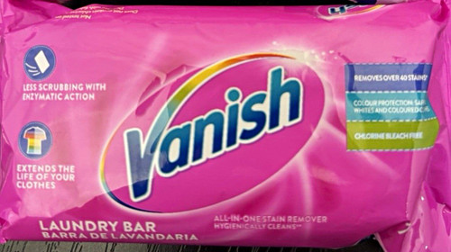 Vanish laundry bar - vanish, stain