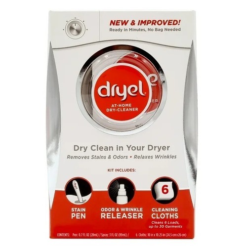 Dryel home dry cleaner kit - home,