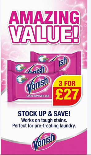 Vanish stain remover bar - vanish,