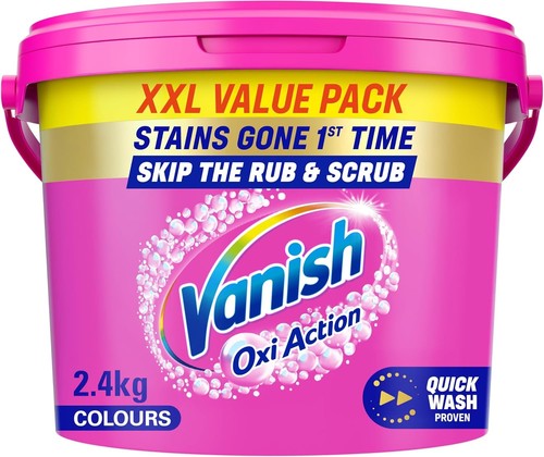 Vanish gold oxi action stain - **vanish,